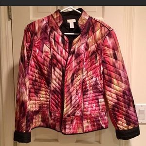 Chico’s Pretty Quilted Jacket